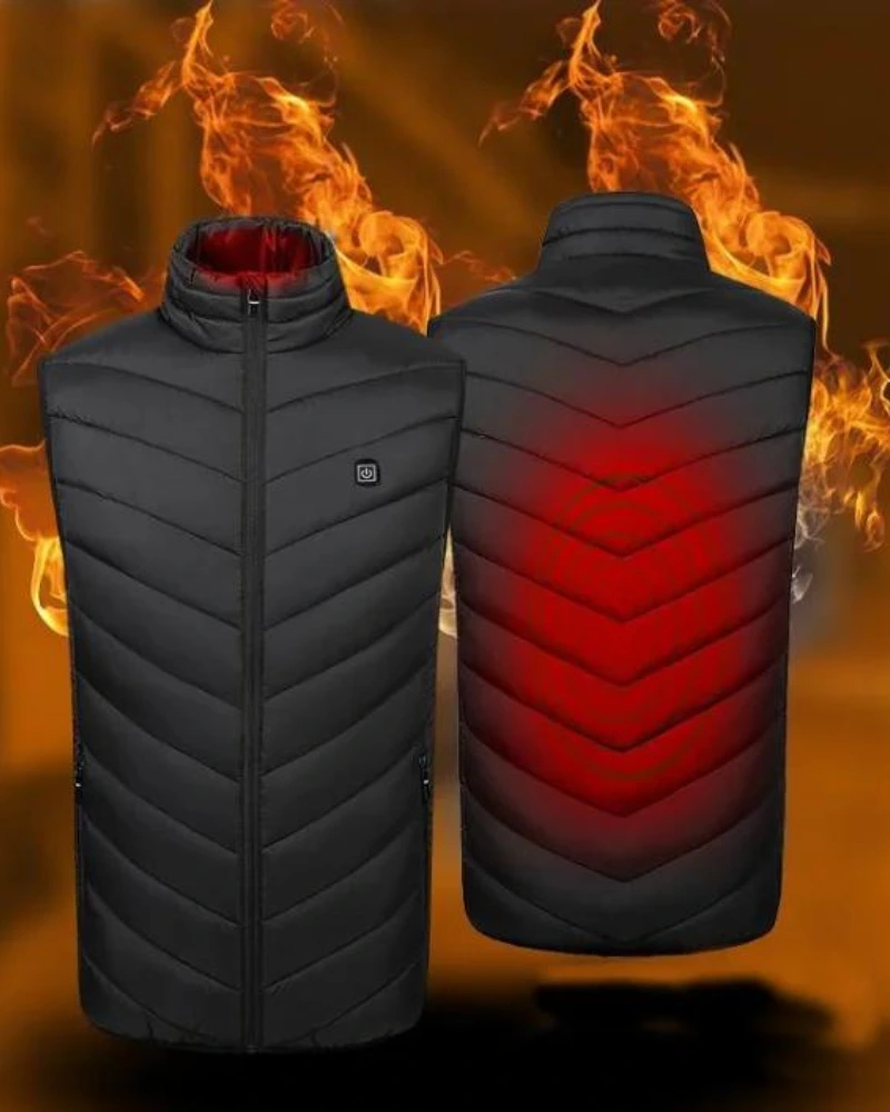 Flamevest Jacket on fire