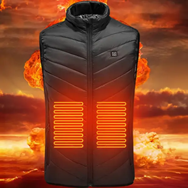 Flamevest Jacket on fire